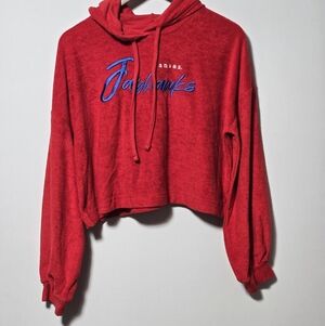 NCAA Kansas City Jayhawks Womens Terry Hooded Sweatshirt